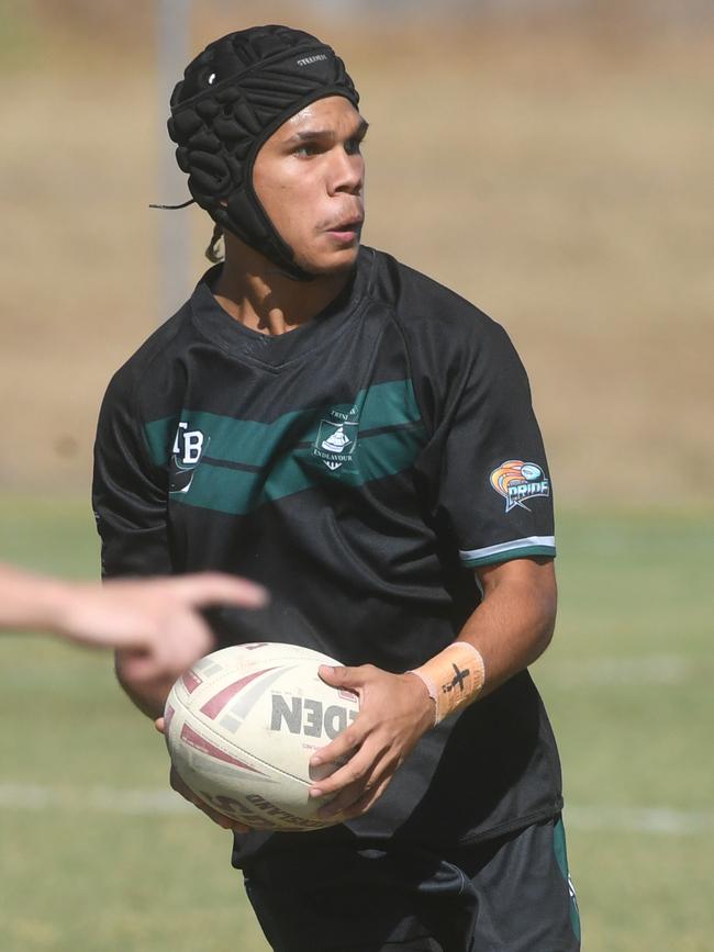 Aaron Payne Cup. Trinity Bay SHS against St Patrick's College Mackay at Townsville Brothers Leagues Club. Picture: Evan Morgan