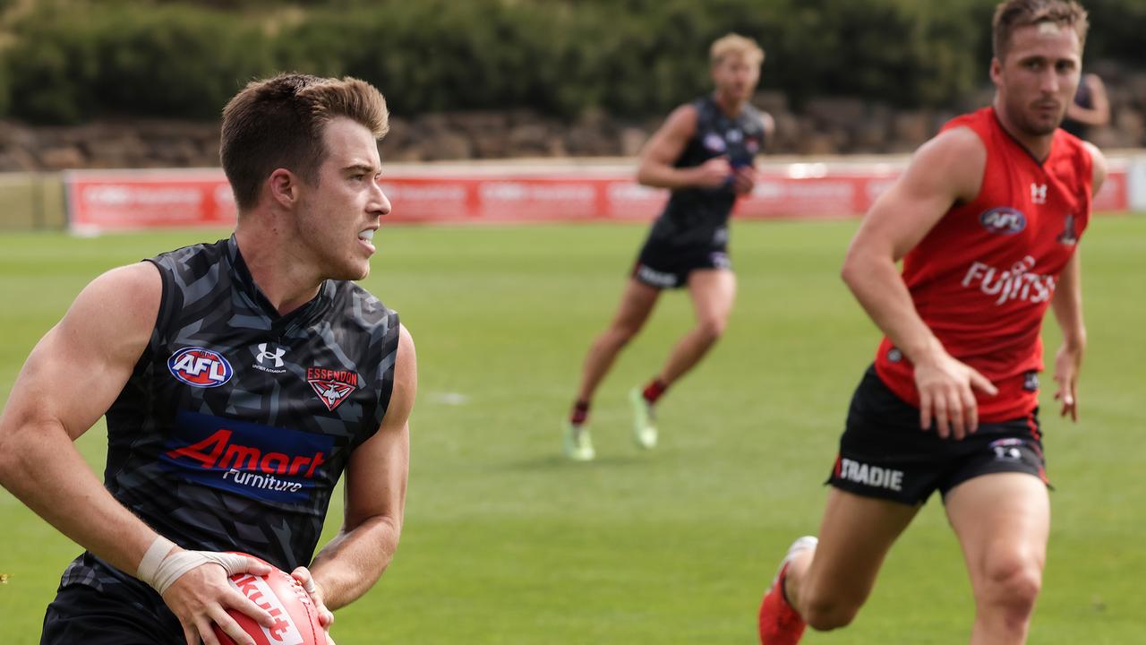 Zach Merrett has been in fine form during the pre-season. Picture: Ian Currie