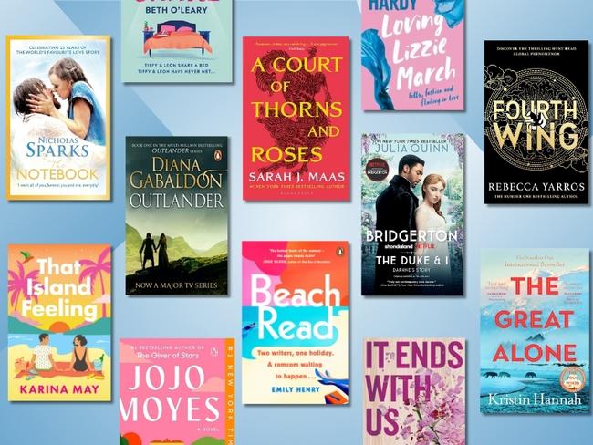 Our pick of the best romance fiction books.