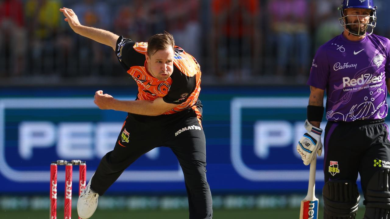 Jason Behrendorff is a consistent wicket-taker. Picture: Paul Kane/Getty Images