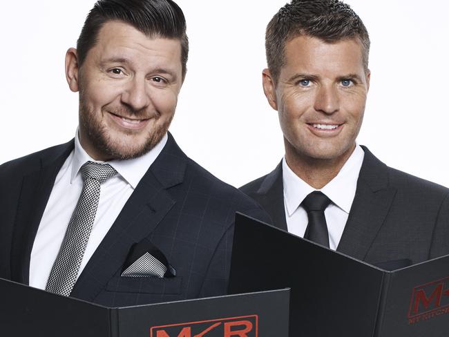 Unstoppable: My Kitchen Rules’ Manu Fieldel and Pete Evans. Picture: Supplied