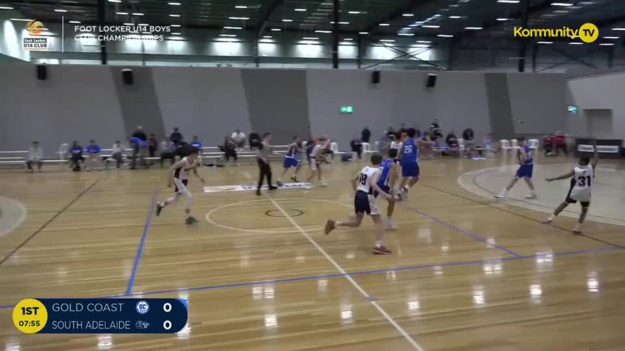 Replay: Gold Coast Rollers v South Adelaide Panthers (Boys) - 2024 Basketball Australia U14 Club Championships Day 2