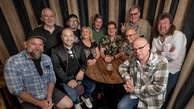 Jack Levi (Elliot Goblet), Steve Bedwell, Shane Bourne, Tracy Harvey, Wilbur Wilde, Richard Stubbs, Bev Killick, Joe Avati, Dave O’Neil, Chris Franklin and Lehmo. Picture: Tony Gough