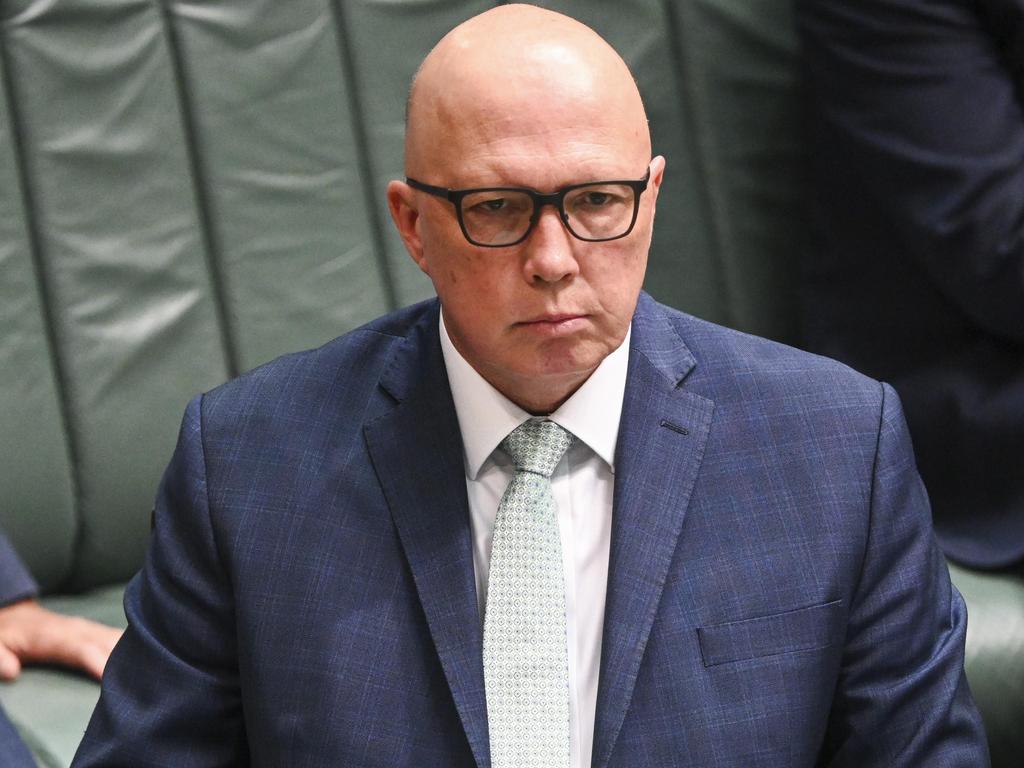 Dutton needs a reshuffle to make the Coalition electable. Picture: Martin Ollman