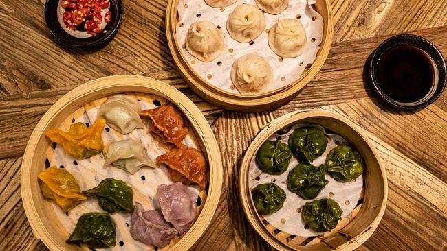 Some of the dumplings at The Bund. Picture: Supplied