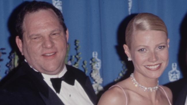 UNITED STATES - circa 1995: Producer Harvey Weinstein with Gwyneth Paltrow at the Oscars.  (Photo by The LIFE Picture Collection/Getty Images)