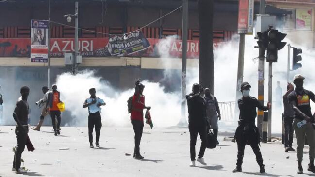 Kenyan president calls deadly protests 'hijacked'