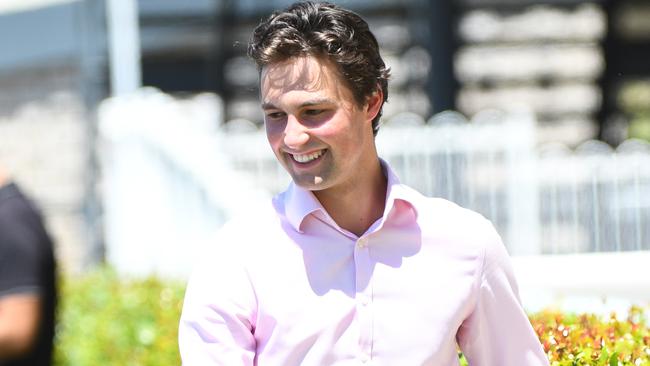 Sam Freedman likes to find a quiet spot to watch the races. Picture: Getty Images