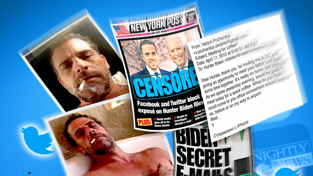 Tim Blair Hunter Biden Laptop Scandal A ‘reverse Watergate In Us Election Daily Telegraph 2486