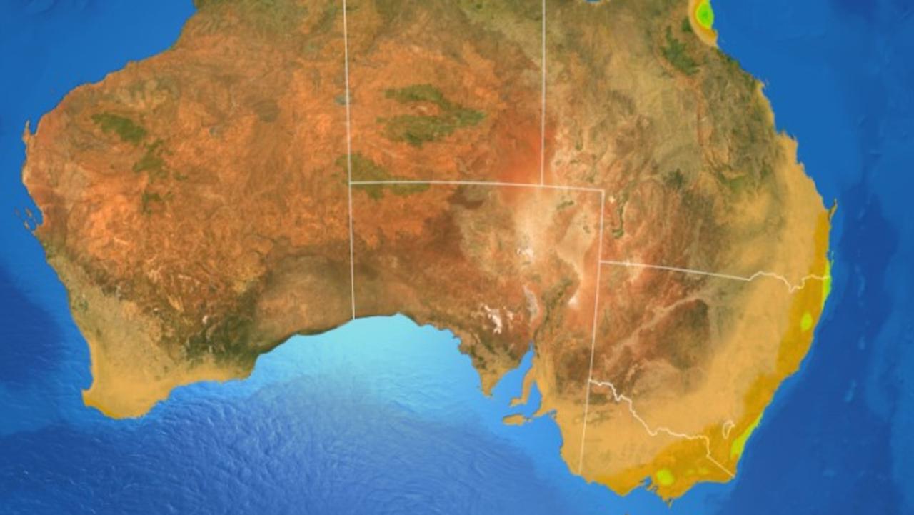 Australia’s August rain map signals summer of dry and hot weather | The ...