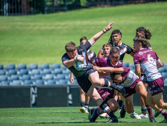 Harold Matthews Cup action at Campbelltown. Picture: Thomas Lisson