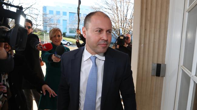 Treasurer Josh Frydenberg. Picture: Kym Smith