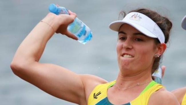 Australian women’s eight rower Genevieve Horton.