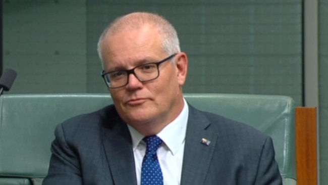 Prime Minister Anthony Albanese has remained tight-lipped over whether Scott Morrison should resign from parliament in the wake of the Royal Commission's damning findings into the failed Robodebt scheme. Picture: Sky News Australia