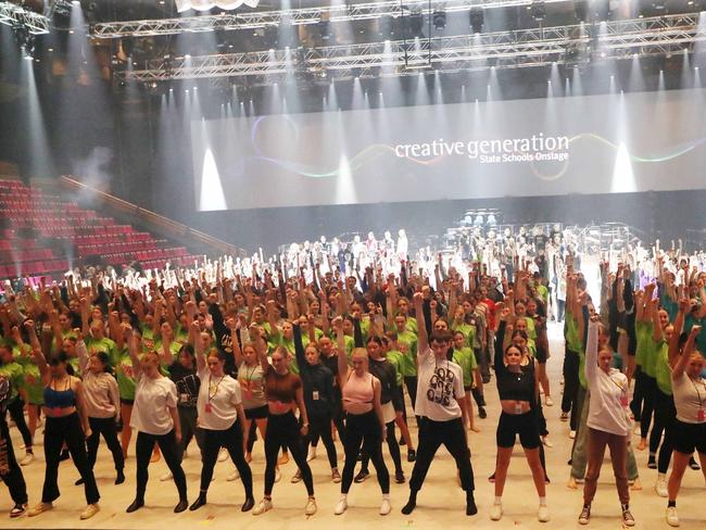 Behind the scenes at Creative Generation Rockeisteddford 2022. Picture: Nigel Hallett