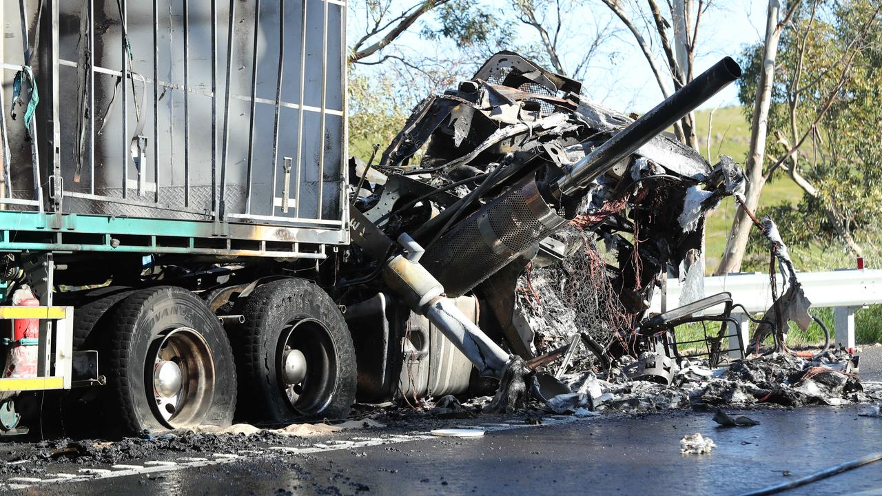 Freeway Truck Smash: Drivers Escape With Only Minor Injuries | The ...