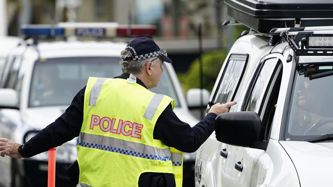 Insp Bragg said all Queensland police officers had been expected to do more during the pandemic. Picture: AAP Image/Dave Hunt