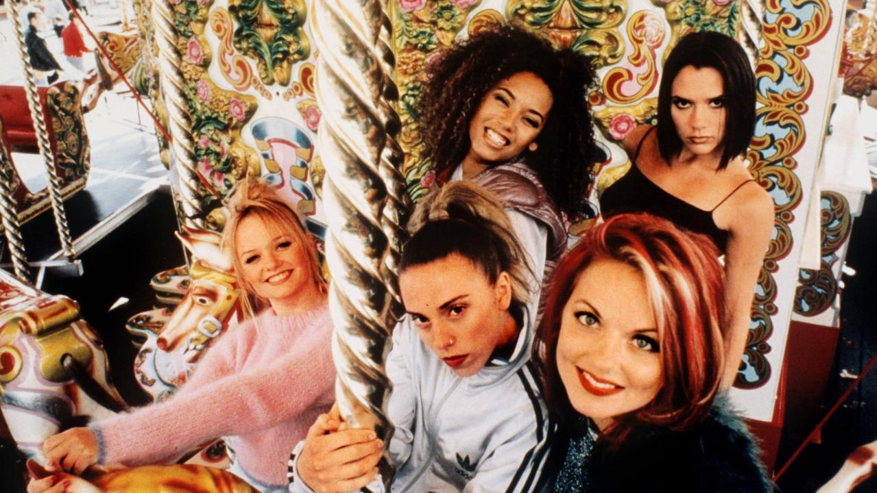 One of the Spice Girls’ first official photo shoots.