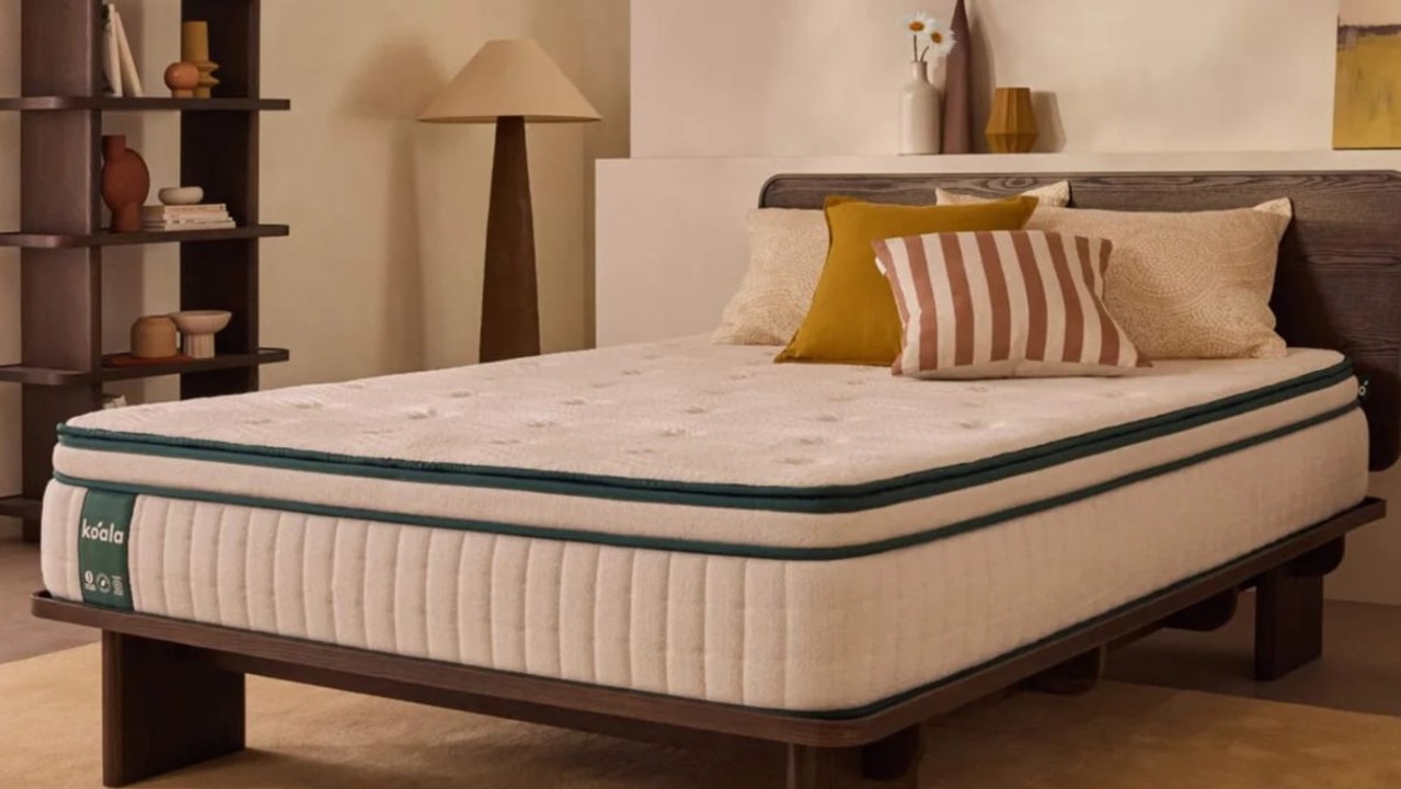 Koala's stunning Kirribilli Bed Base has bee discounted by 25 per cent. Picture: Koala