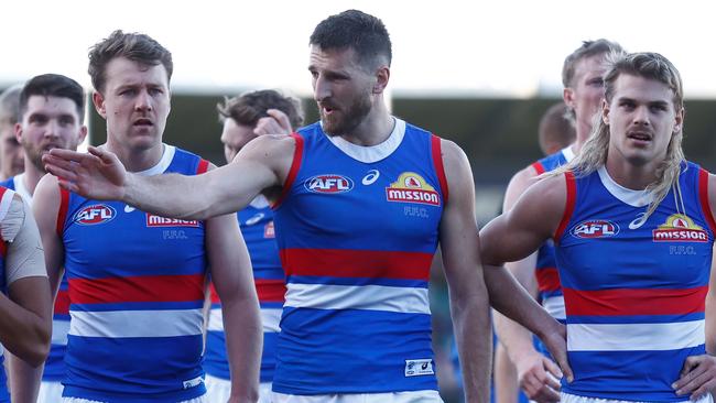 The Bulldogs’ finals chances are in jeopardy. (Photo by Michael Willson/AFL Photos via Getty Images)