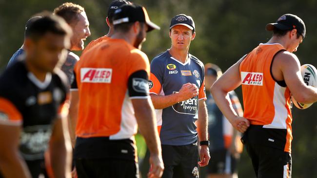 A win for the Tigers is more important for Taylor than beating Farah. Photo: Gregg Porteous