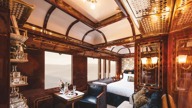 The Venice Simplon Orient Express Grand Suite.