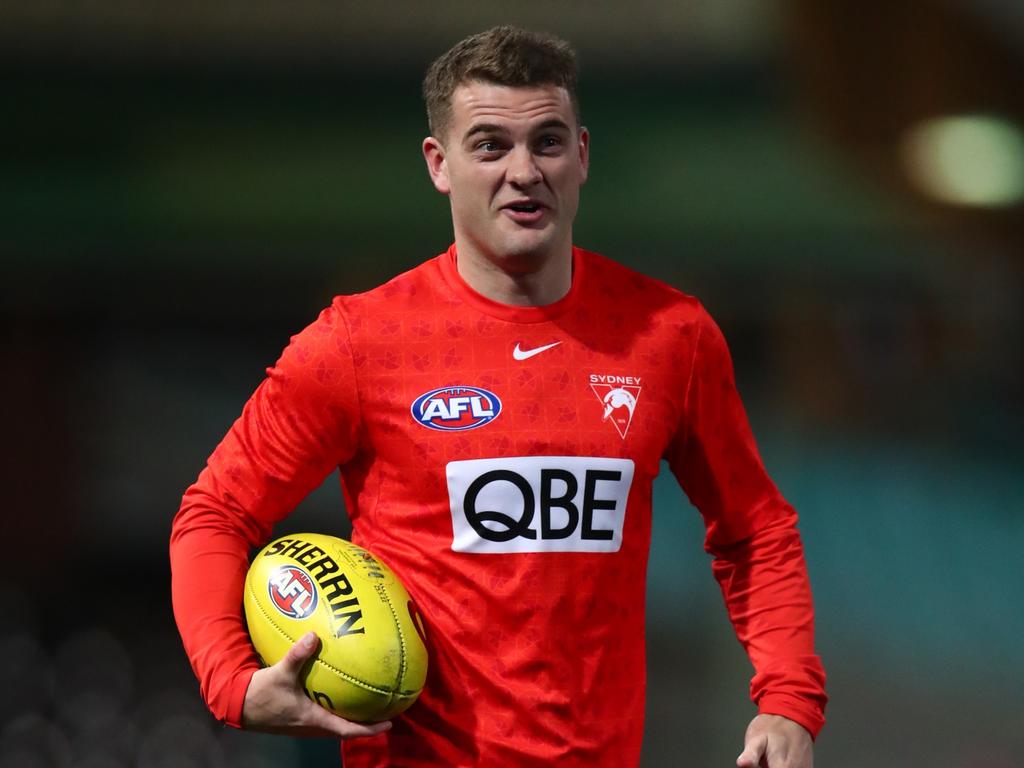 Tom Papley had the lowest SuperCoach score of his career against West Coast. Picture: Jason McCawley/AFL Photos/via Getty Images