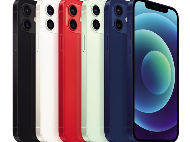 Apple’s four new 5G iPhone 12 models.