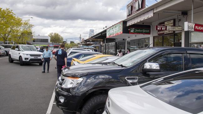 Parking remains an issue. Picture: Andy Brownbill