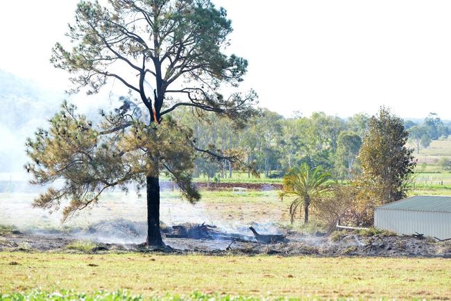 YESTERDAY’S grass fire at Goomboorian is a reminder to practice extreme caution when undertaking controlled burns, officials say. Picture: Renee Albrecht