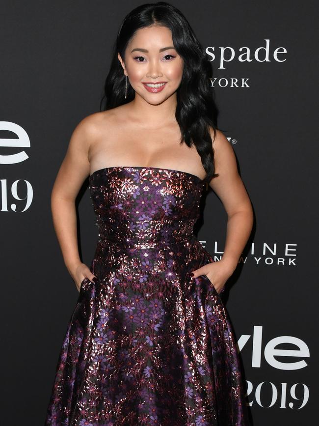 Lana Condor pulled out of her scheduled Cup appearance. Picture: AFP