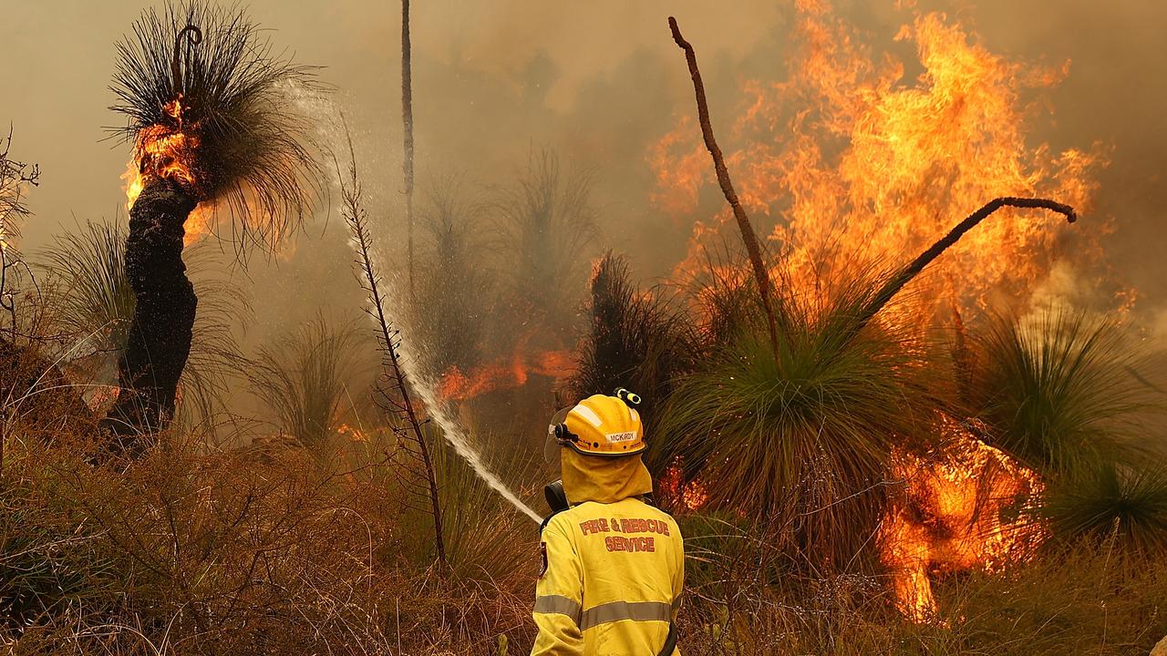 The report argues Climate Change is supercharging future fire seasons. (Photo by Paul Kane/Getty Images)