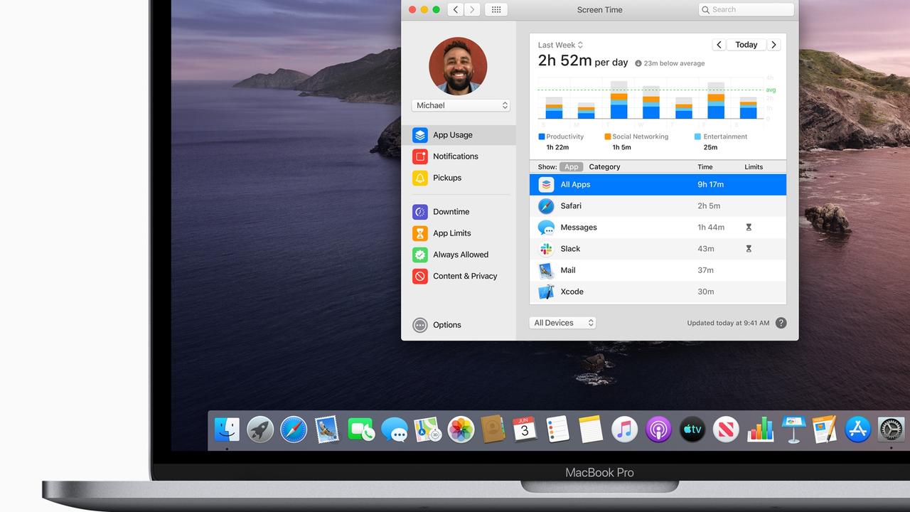 MacOS Catalina software adds features including a new music app, complete voice control, and the ability to use an iPad as a second screen.