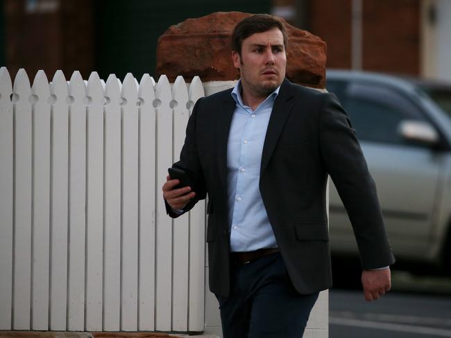 Adam Cranston pictured in Bondi while on bail after being charged in his role of allegedly defrauding the Australian Taxation Office. Picture: Toby Zerna