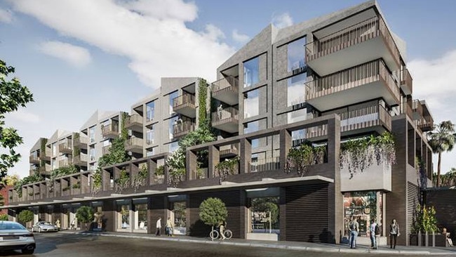 A six-storey complex with a Woolworths and 90 apartments is being proposed at 173 Burke Rd, Glen Iris. Picture: Supplied.