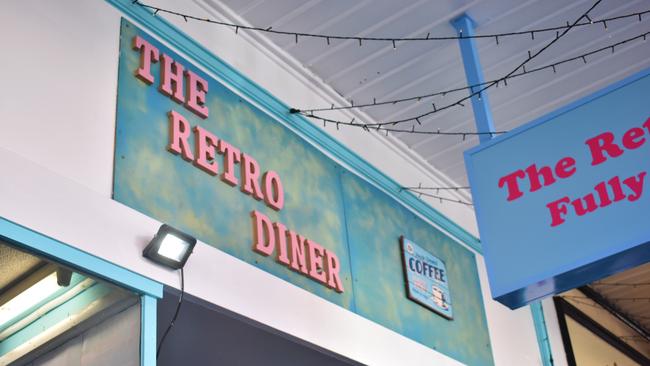 The Retro Diner, Ipswich, has had a makeover, with a fresh coat of paint and new front counters and flooring. Photo: Ebony Graveur