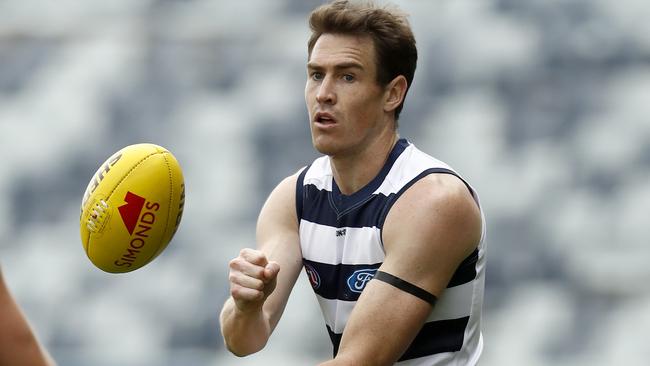 Jeremy Cameron on Friday in his first outing as a Cat.