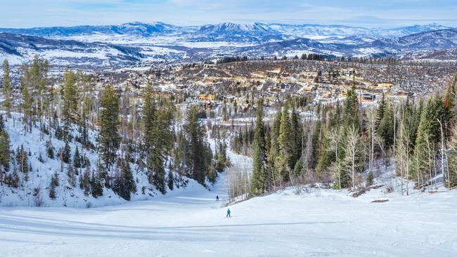 Skiers and boarders can take their pick from wide groomed runs or tree-skiing.