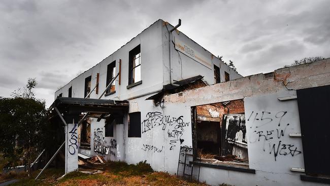 The Diggers Rest Hotel is finally set to be rebuilt. Picture: Rob Leeson.