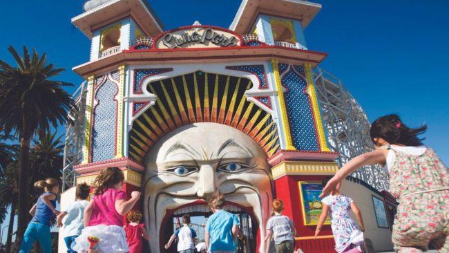 Spend a day at Luna Park in Melbourne. Image: Experience Oz