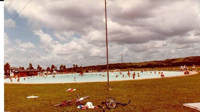 The Lismore Lake Pool in its prime in the 1970s.