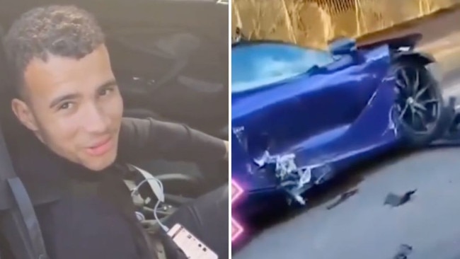 TikTok influencer wrecks his supercar