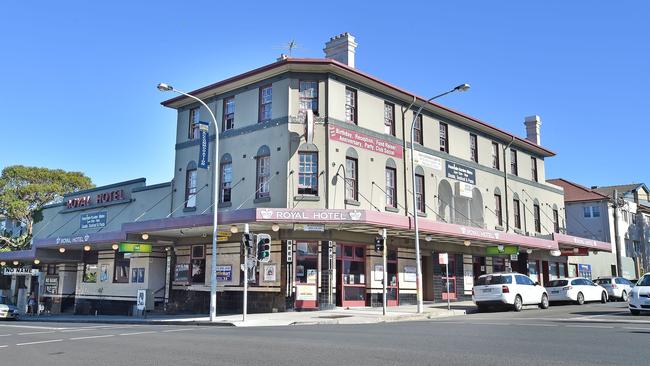 The Royal Hotel in Bondi.