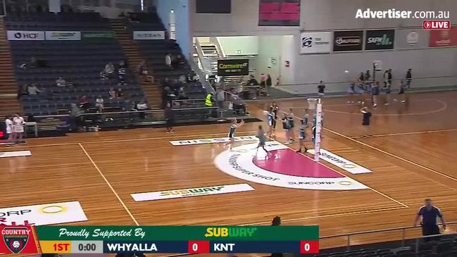 REPLAY: SA Country Netball Championships - Whyalla vs Kowree Naracoorte Tatiara (Seniors A Grade SF) - Court 1