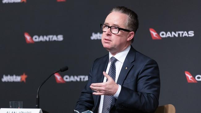 Qantas CEO Alan Joyce. Picture: Brent Winstone