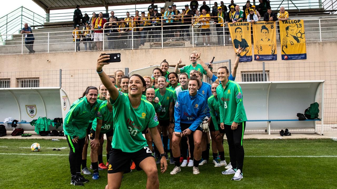 Australia's Matildas call for equal prize money for men's and women's World  Cups - The San Diego Union-Tribune