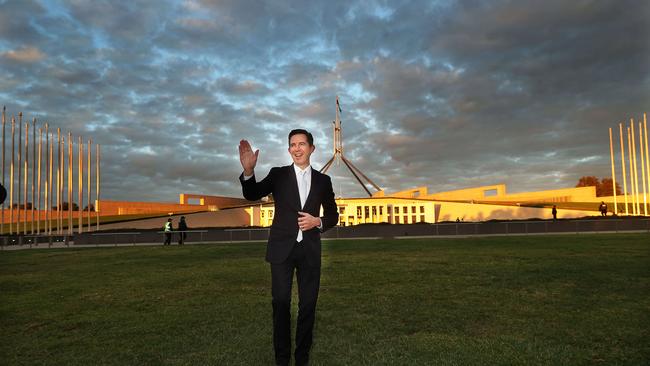 Simon Birmingham at sunrise.