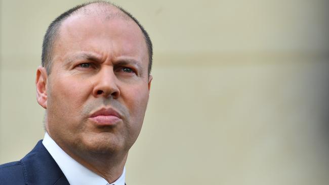 Josh Frydenberg will claim the JobKeeper program has been ‘remarkable’ in keeping businesses afloat and Australians in jobs. Picture: Getty Images