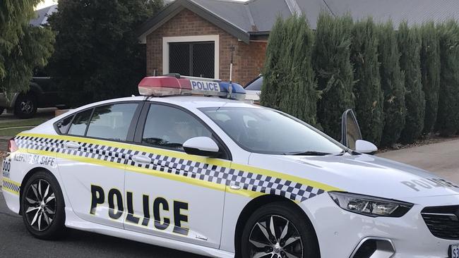 Four men have been arrested following a violent home invasion at Dover Gardens. Picture: Peter Caldicott/7NEWS Adelaide.