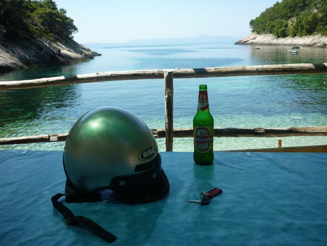 A hidden beach on Korcula island. Picture: Supplied.